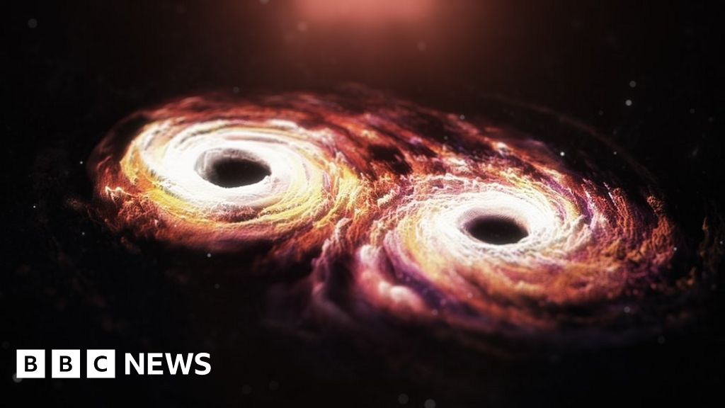 Scientists detect shock waves from colliding galaxies - BBC News